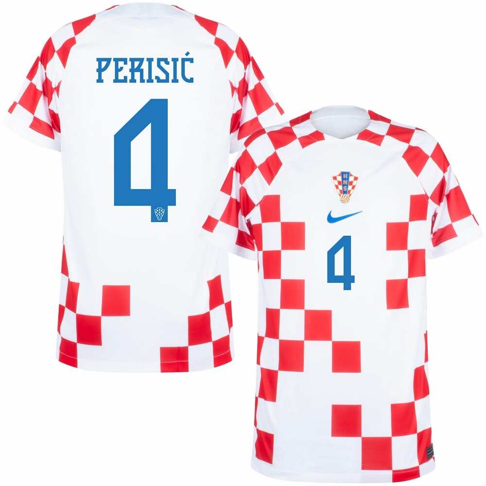 CROATIA HOME SHIRT WORLD CUP 2022 PERISIC