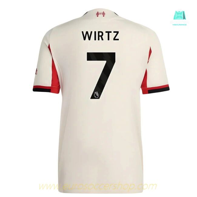 2025-2026 Liverpool Authentic Away Shirt (Wirtz 7)