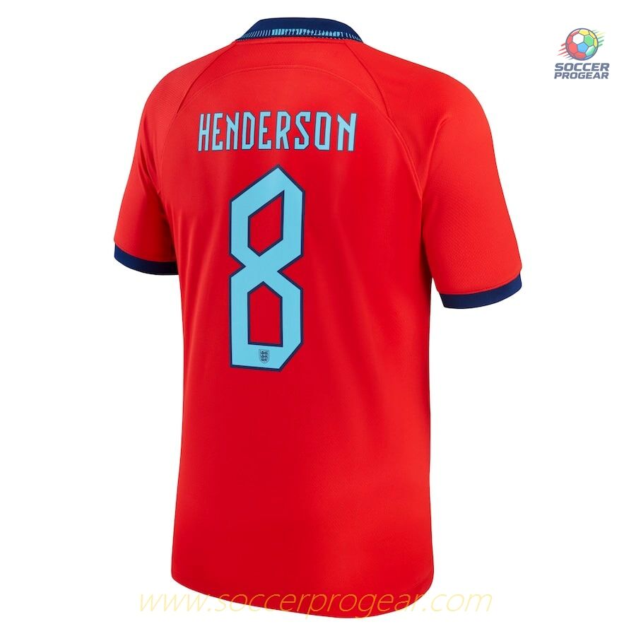 ENGLAND AWAY WORLD CUP 2022 HENDERSON JERSEY