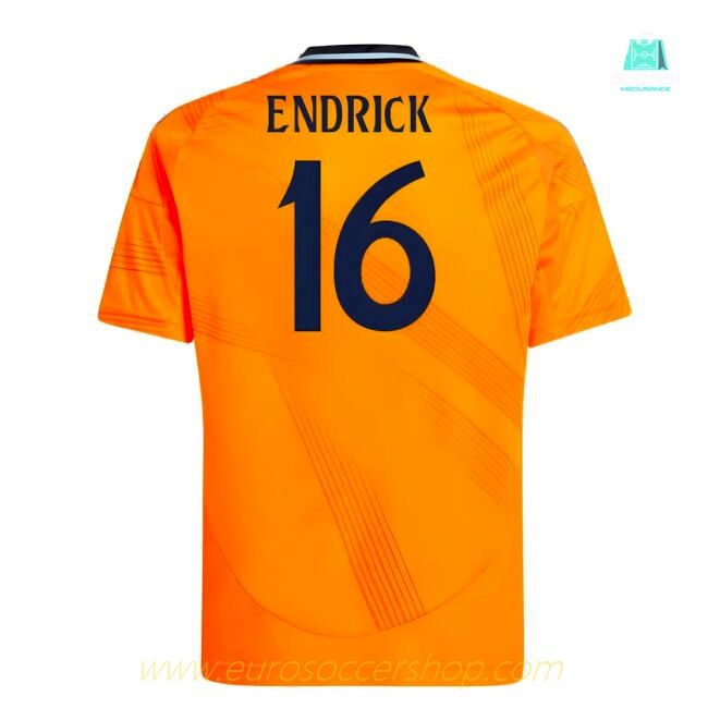 2024-2025 Real Madrid Away Shirt (Kids) (Endrick 16)