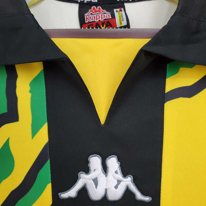 1998 Jamaica Away kit yellow