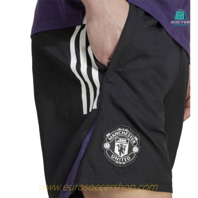 2025-2026 Man Utd Downtime Shorts (Black)