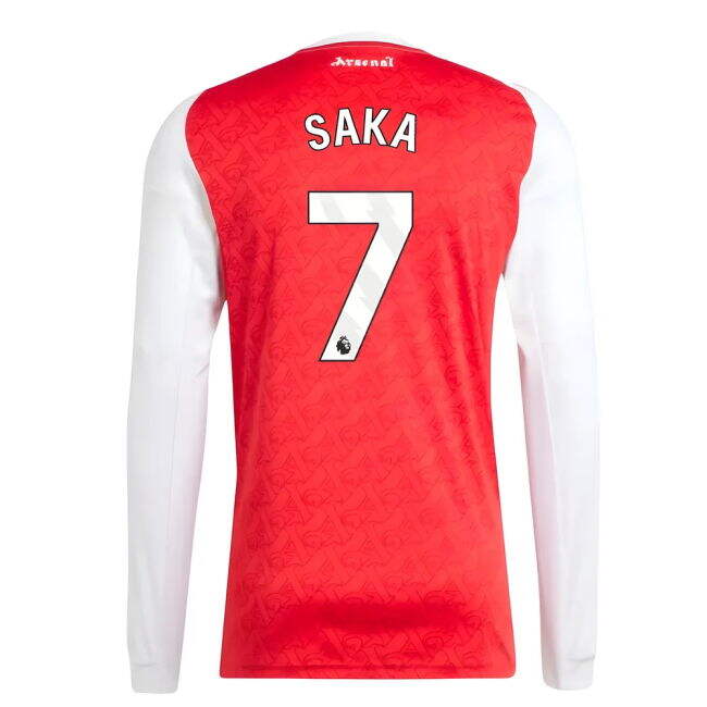 2025-20 Arsenal Home Jersey Saka #7 Edition L M S