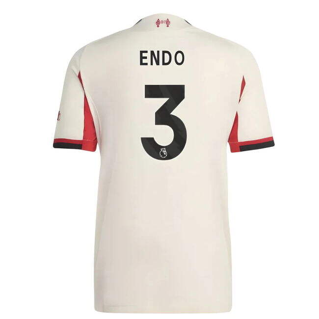 Women's 2025-2026 Liverpool Authentic Away Shirt (Endo 3)