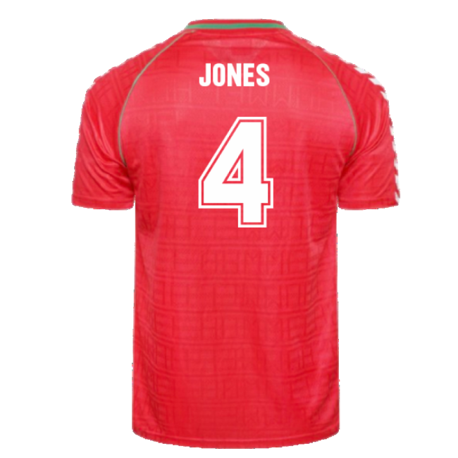 Football Wimbledon Hummel Retro Away Shirt Jones #4 Pro Series Ent...