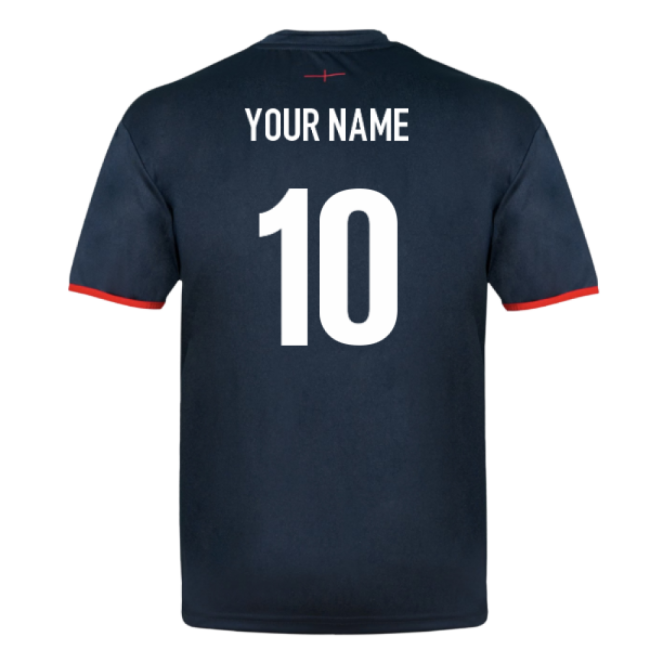 Cost-Effective England England RFU T-Shirt (Navy) (Your Name)