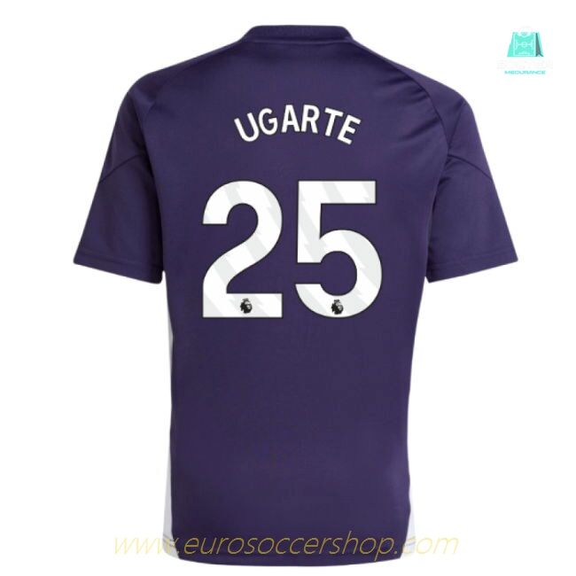 2025-2026 Man Utd Training Jersey (Aurora Plum) - Kids (Ugarte 25)