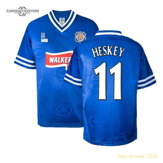 Premium Leicester City 1997 Home Retro Shirt (heskey 11) - Premium