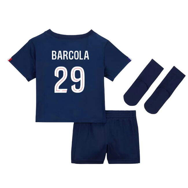 2025-2026 PSG Home Kit - Baby Reinforced Seams Quick Dry
