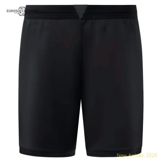 Premium 2025-2026 Wolves Goalkeeper Home Shorts (black) - Kids