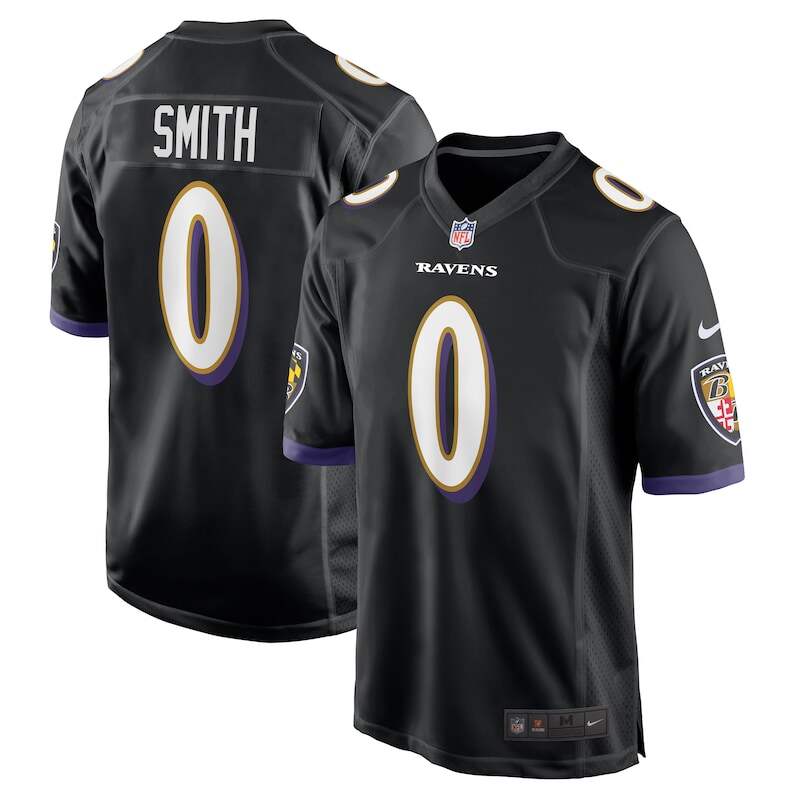 None Roquan Smith Baltimore Ravens Historic Franchise Authentic Jersey