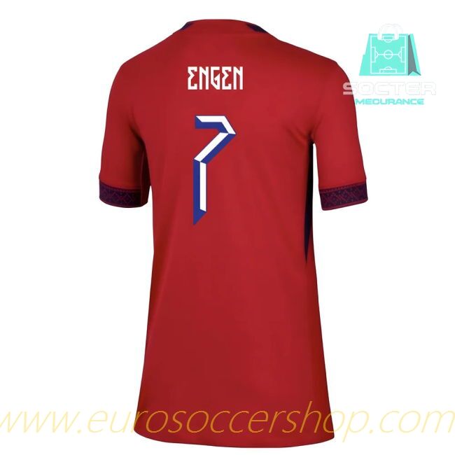 2025-2026 Season Norway Home Shirt Official Youth Version (Engen 7)