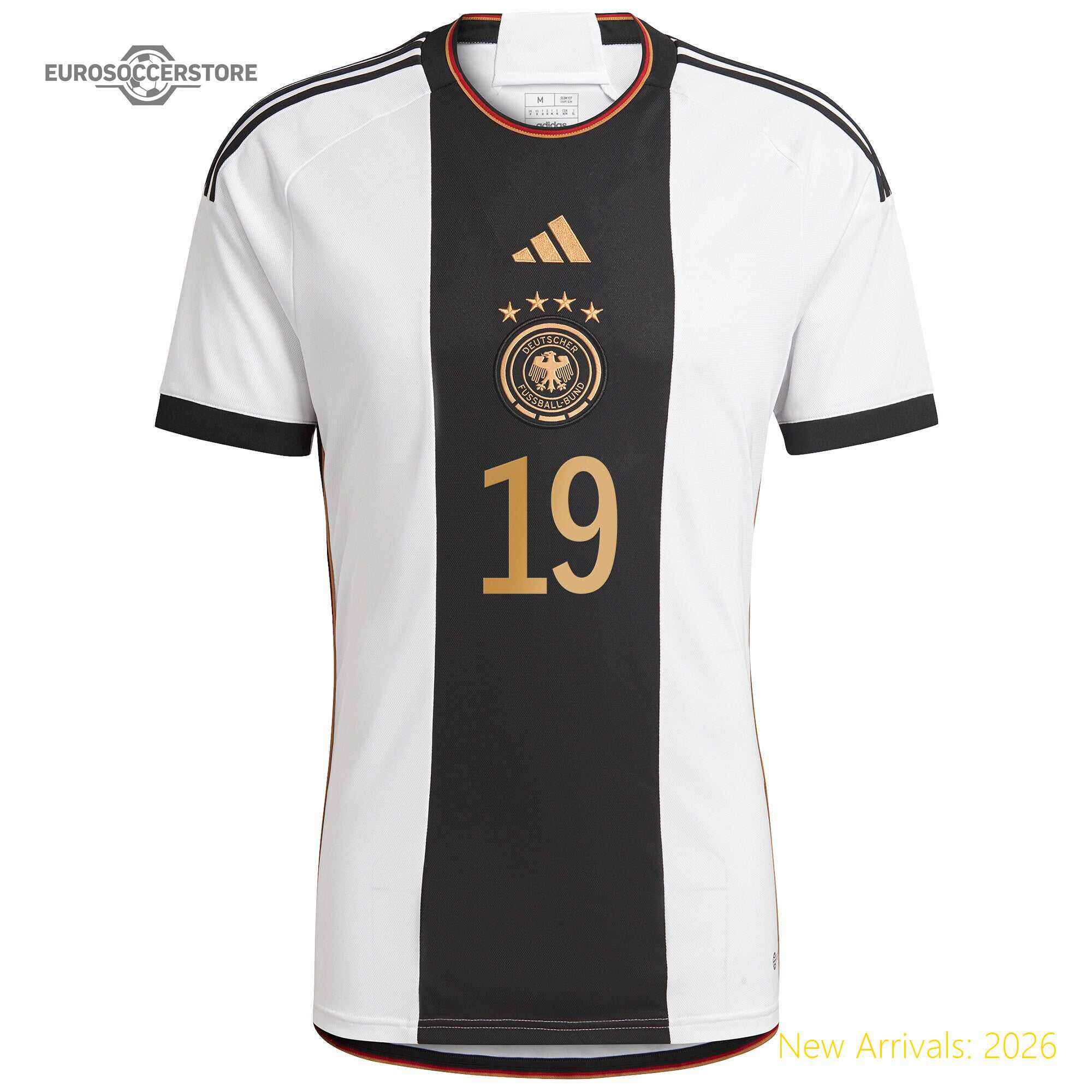 Official Team Merchandise Men Ger Team Home Professional Jersey 2022