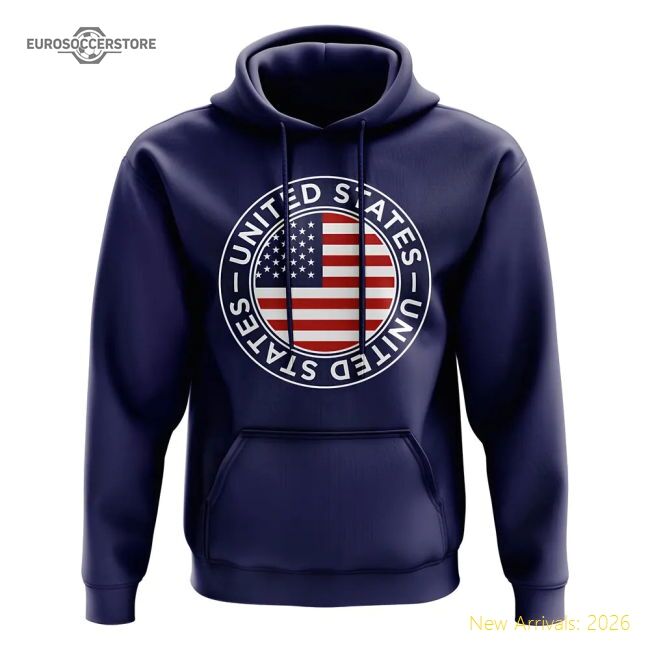 Usa Football 20242025 Regular Hoodie  Durable Aeroready