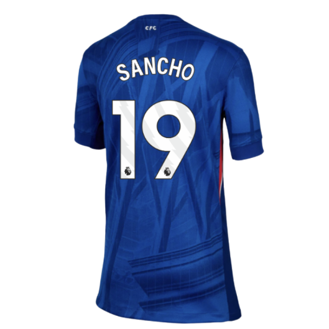 Sancho 19 2026 Collection Durable Chelsea Home Game Jersey (Kids)