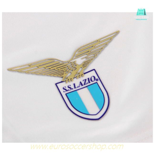 2024-2025 Lazio Home Shorts (White)
