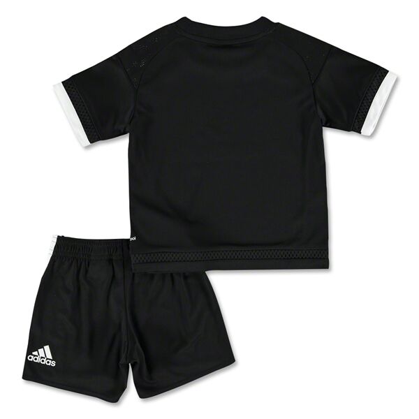 Comfort Fit Kids Chelsea 2015-16 Black Soccer KitsShirtShorts