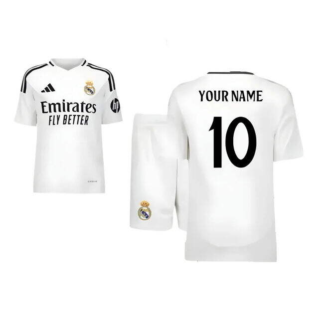2024-2025 Real Madrid Home Jersey (Custom)