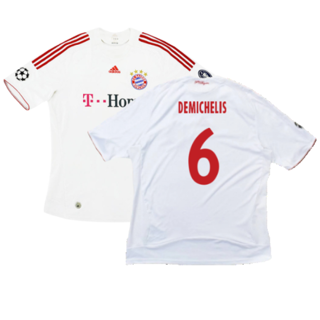 Bayern Third Shirt Very Good Xxl Demichelis #6 Superior Craftsmans...
