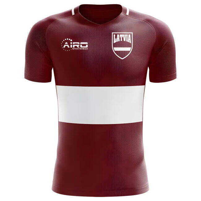 Exquisite 2025-2026 Latvia Home Concept Football Shirt Good Quality