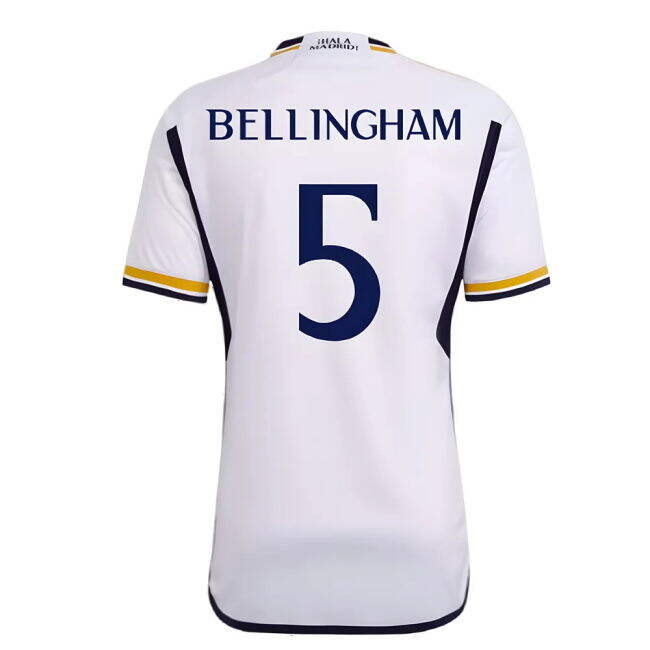 2023-2024 Real Madrid Home Shirt (Bellingham 5)