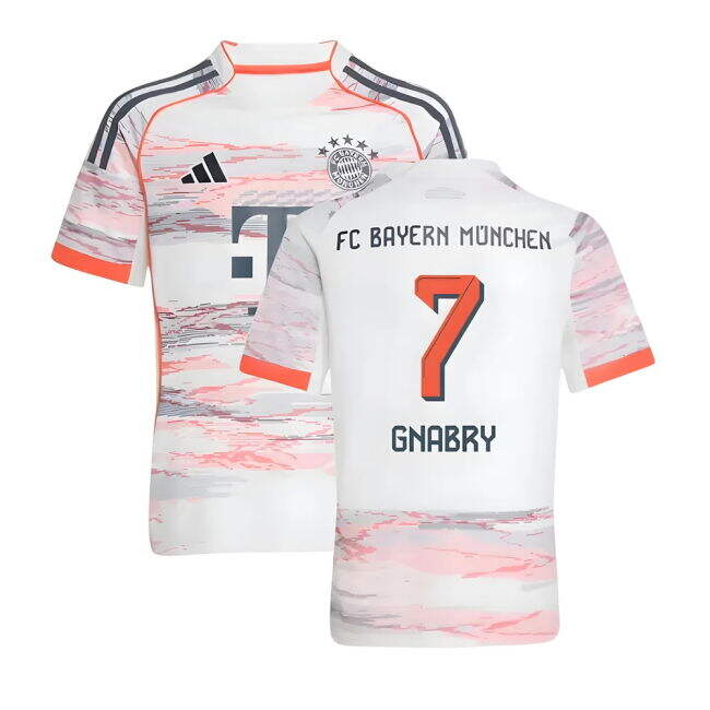 2025-2026 Bayern Away Premium Shirt - Kids (Gnabry 7) UV Protection