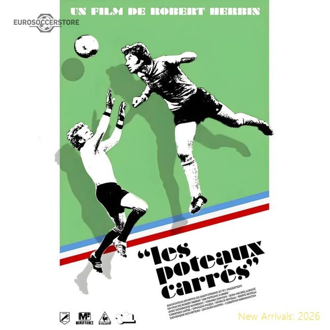 Authentic Fan-Favorite Pennarello: Les Poteaux Carres 1976 - White