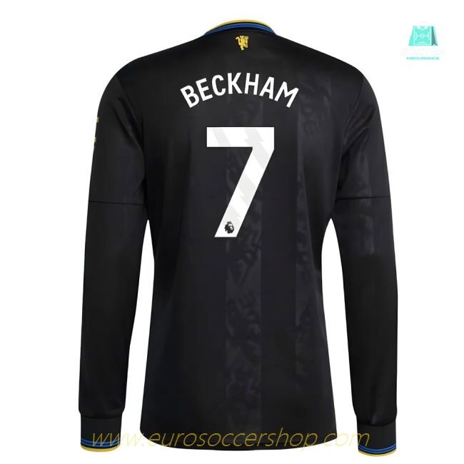 2025-2026 Man Utd Long Sleeve Third Shirt (Beckham 7)
