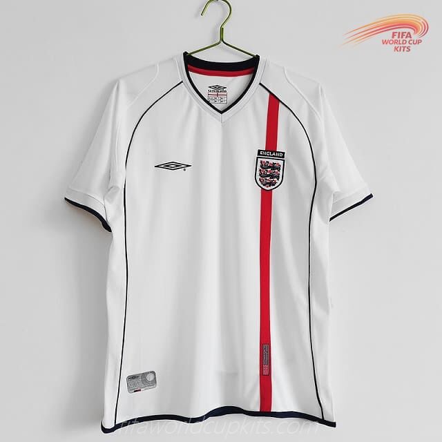 England 2002 World Cup Home Football Kit