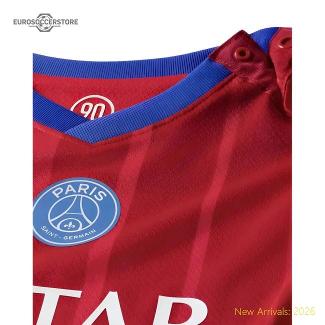 Fan-Favorite Authentic 2025-2026 Psg Third Baby Kit