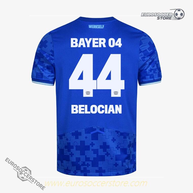 Bayer 04 Leverkusen Third Jersey BELOCIAN 44 for the 25-26 Season