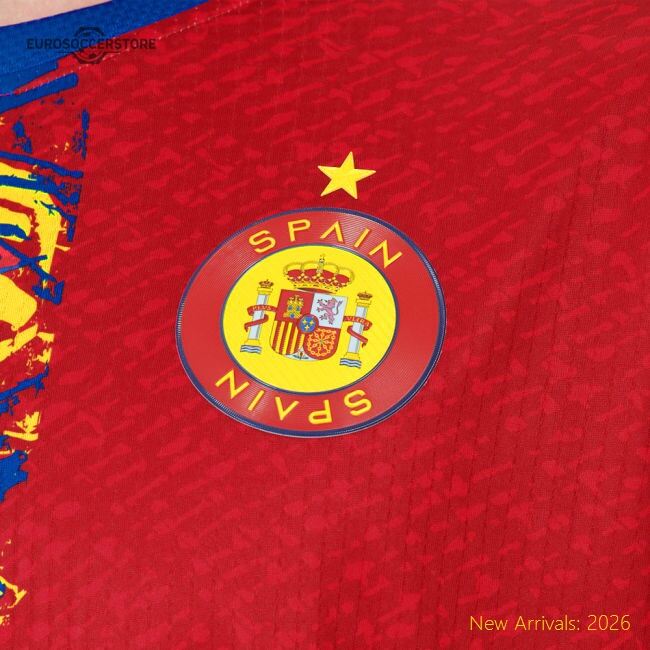 Official 2024-2025 Spain Home Jersey - High-Performance Fan Edition