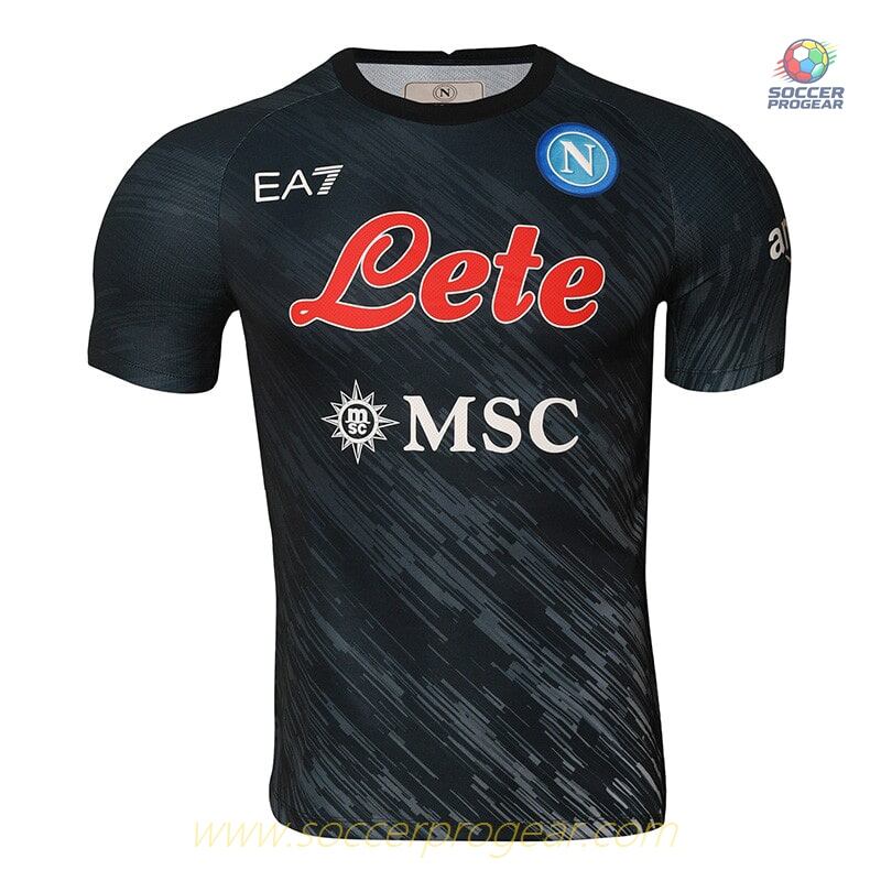 NAPLES Fan Edition EA7 THIRD CHILD KIT JERSEY 2022 2023