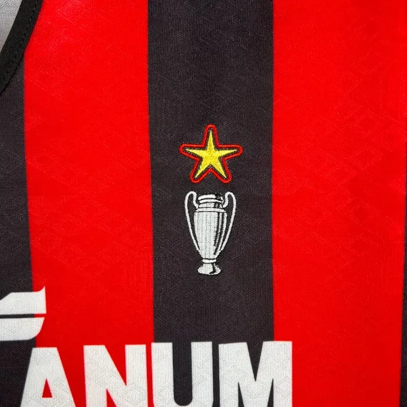 1989-1990 AC Milan Jersey retro kit