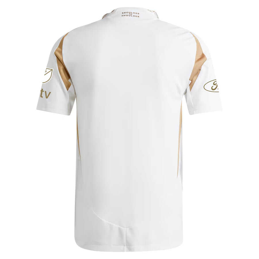 Player Version Men's LAFC White 2025 Away- Slim Fit Authentic Kit