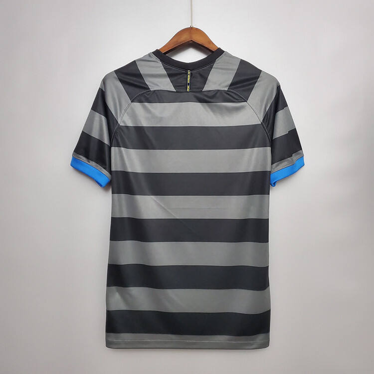 Inter Milan 20-21 Third Grey Soccer Jersey Football Shirt - Official