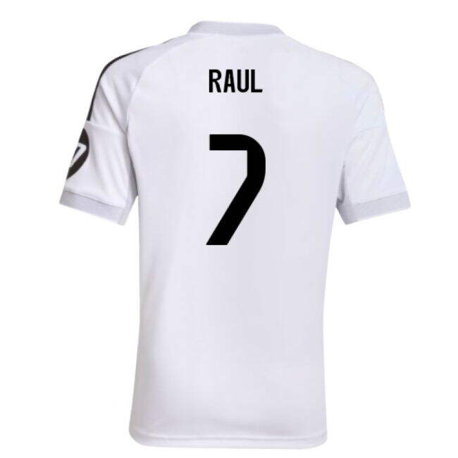 2025-2026 Real Madrid Home Shirt (Kids) (Raul 7)