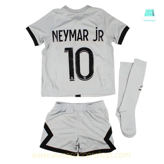 PSG 2022-23 Away Mini Kit (XSB (3-4 y) Neymar #10 (Mint)