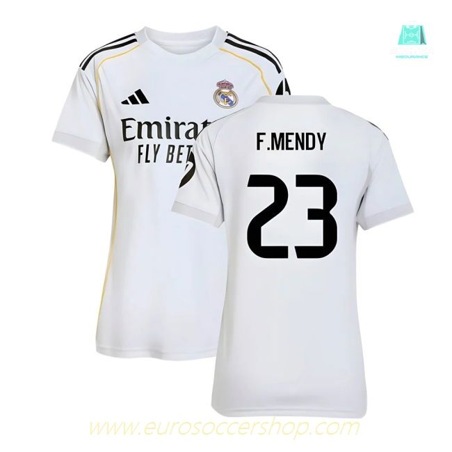 2025-2026 Real Madrid Home Shirt (Womens) (F.Mendy 23)