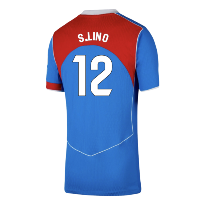 Match-ready Third Atletico Madrid S.lino Jersey 2025-2026 Quick-dry
