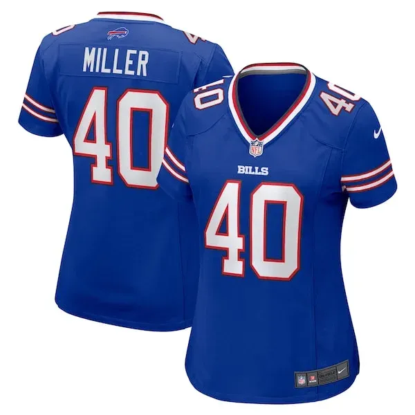 None Game NFL Jersey - Royal | High-Quality Football Apparel