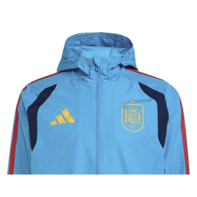 Spain Verified 2026-2027 Spain Allweather Jacket (Bold Aqua)