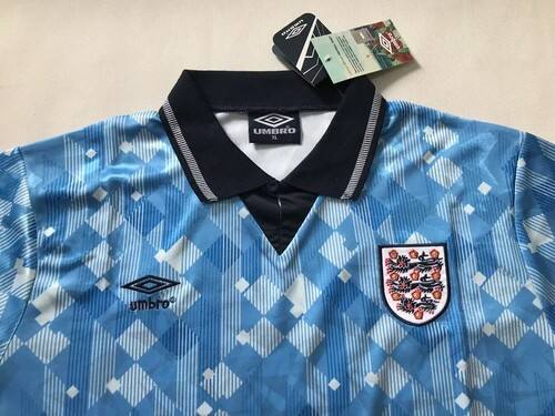 England National Team England #1990 Premium Quality Replica 1990-19...