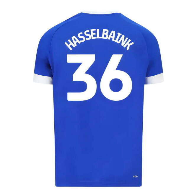 2025-2026 Cardiff City Home Kit (Hasselbaink 36)
