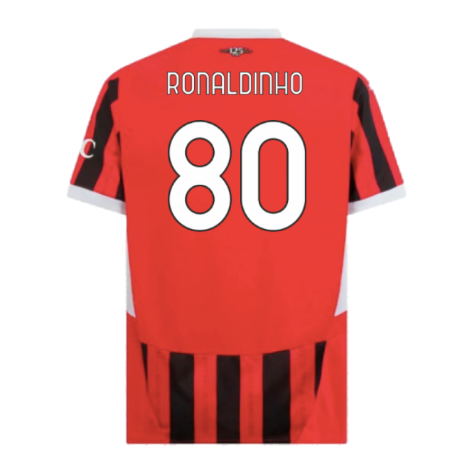 Ac Milan 2024-2025 Home - High Quality Fan Edition Edition - Serie A