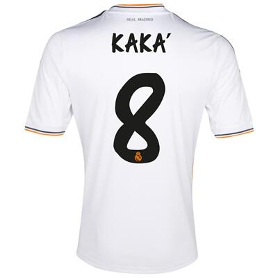 13-14 Real Madrid 8 Kaka Home Jersey Shirt - Official Replica 2559