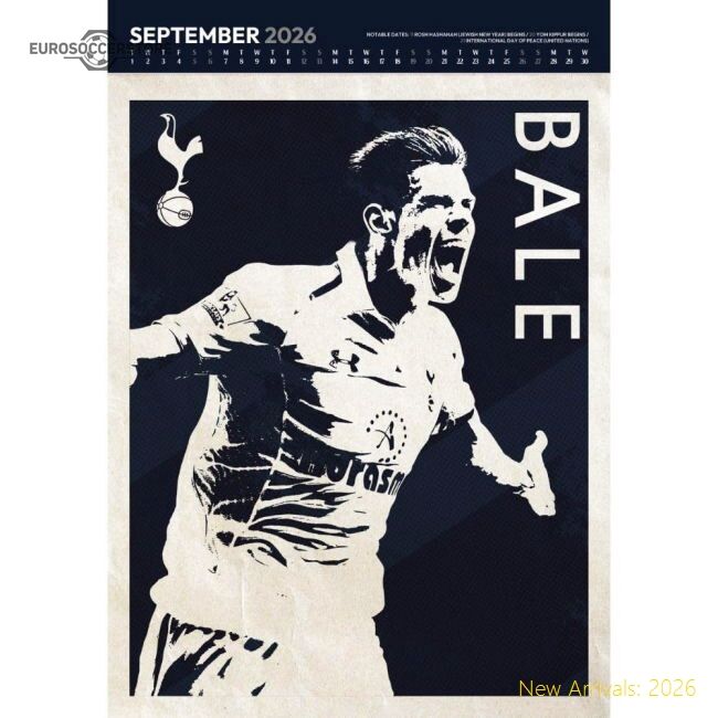 Official Tottenham Hotspur Fc Deluxe Calendar 2026 - Premium Quality