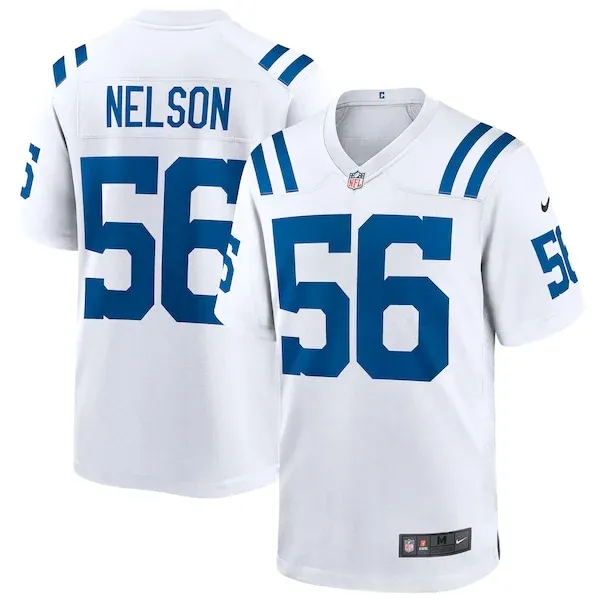 None Quenton Nelson Game Jersey - White | NFL Player Jersey | NFL Foot