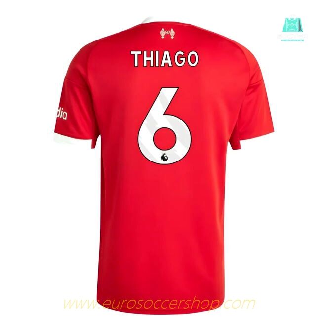 2025-2026 Liverpool Home Shirt (Thiago 6)