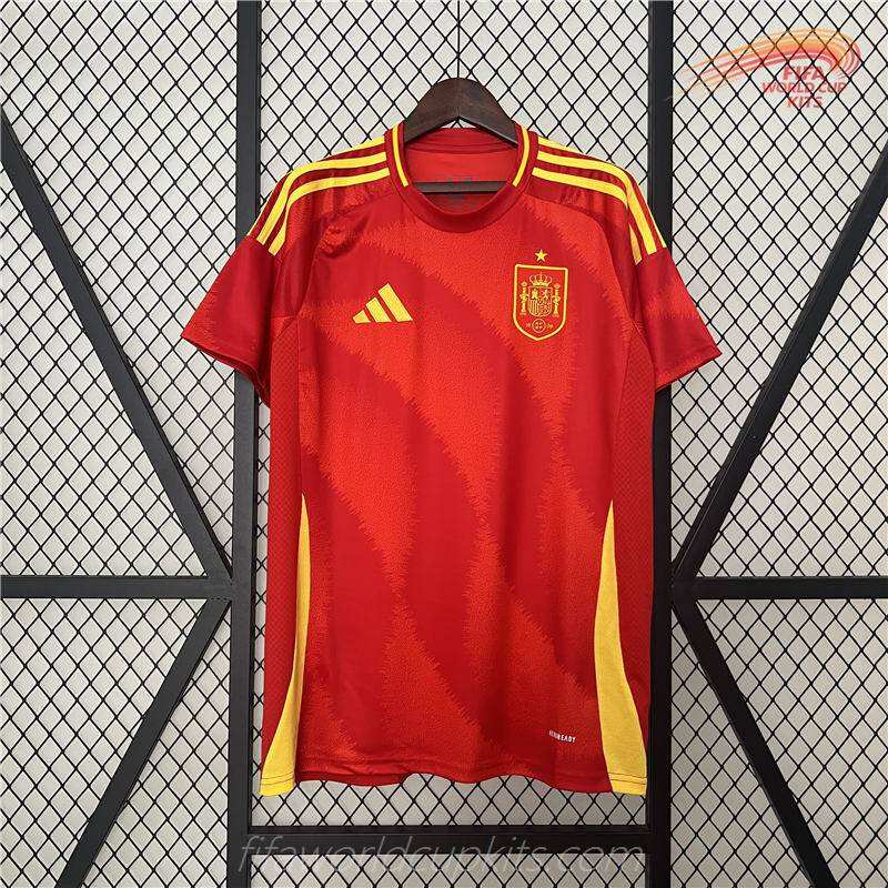 Spain 2024 Euro Cup Home Football Kit